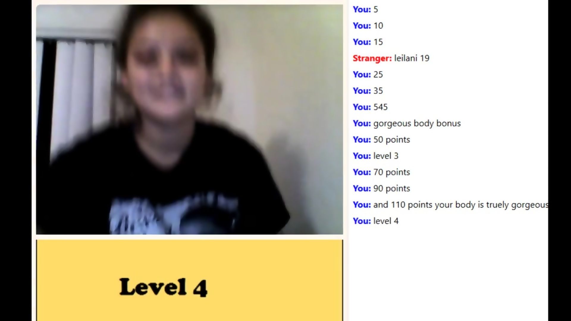 Complete omegle game