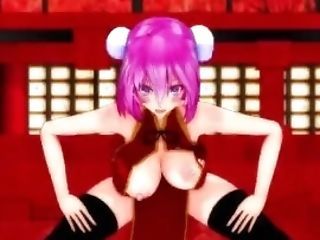 Maddux recomended MMD R Gumi and Rin LUVORATORRRRRY! Sex Ahegao Dance.