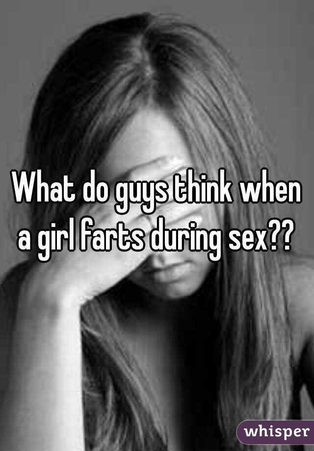 Girl fart during sex