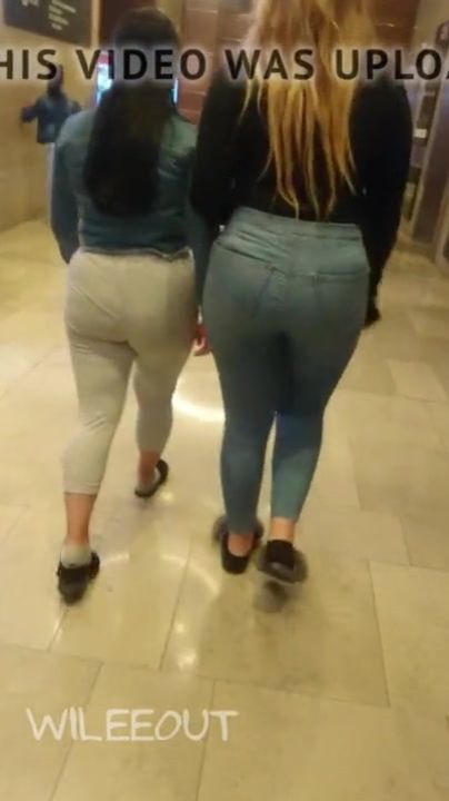 Candid perfect ass jeans