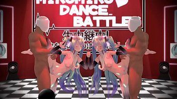 best of Dance battle mmd