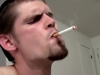 Smoking edging blowjob