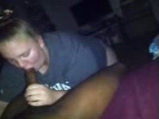 White teen blowing bbc