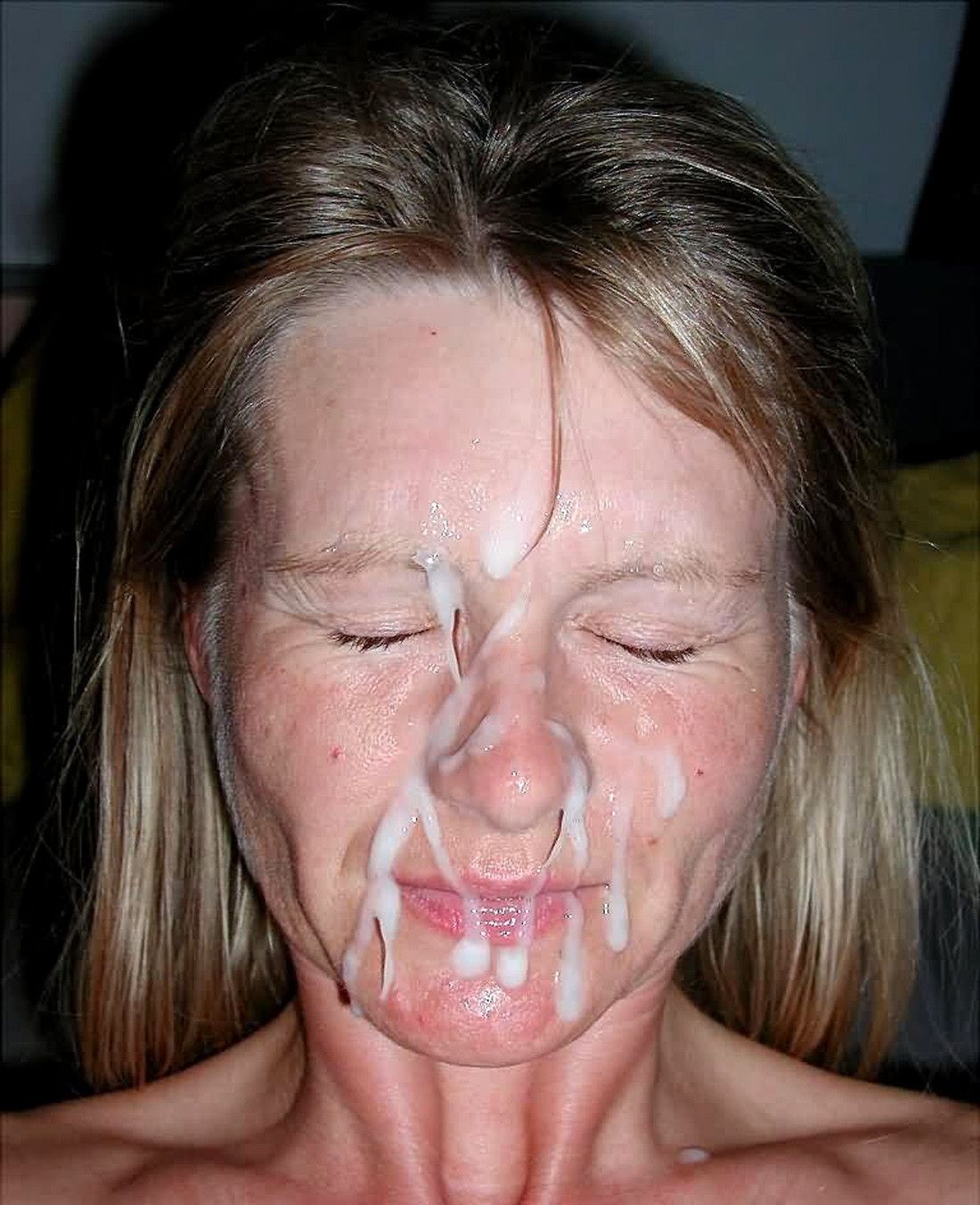 Fucking bitch loves a messy facial