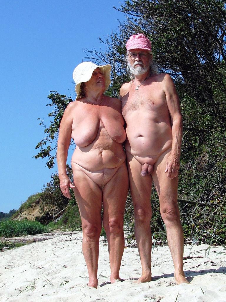 Sex on the nudist beach.