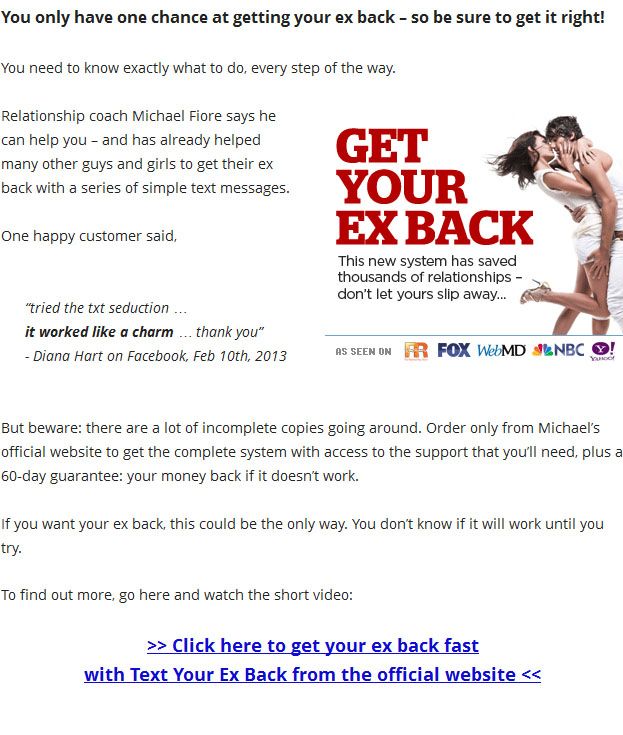 Bull reccomend getting back ex