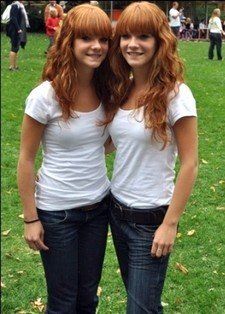 Snap reccomend twin redheads