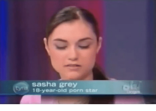 Green T. reccomend 18 year old sasha grey