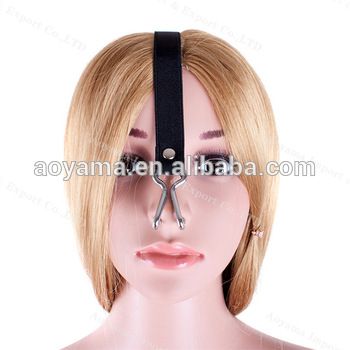 Bdsm gags with nose piece