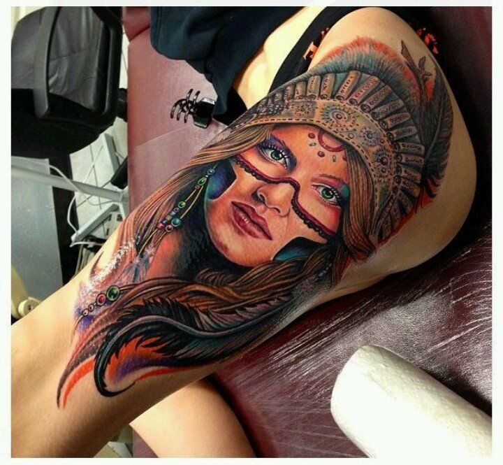 Tattoo native american