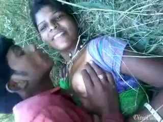 Indian couple outdoor fuck
