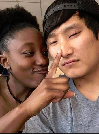 Asian Man Fucks Black Woman