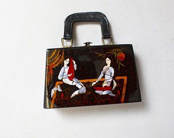 Hot B. reccomend Asian canvas sling tote bag