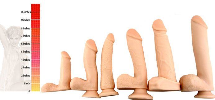 Best selling dildo size