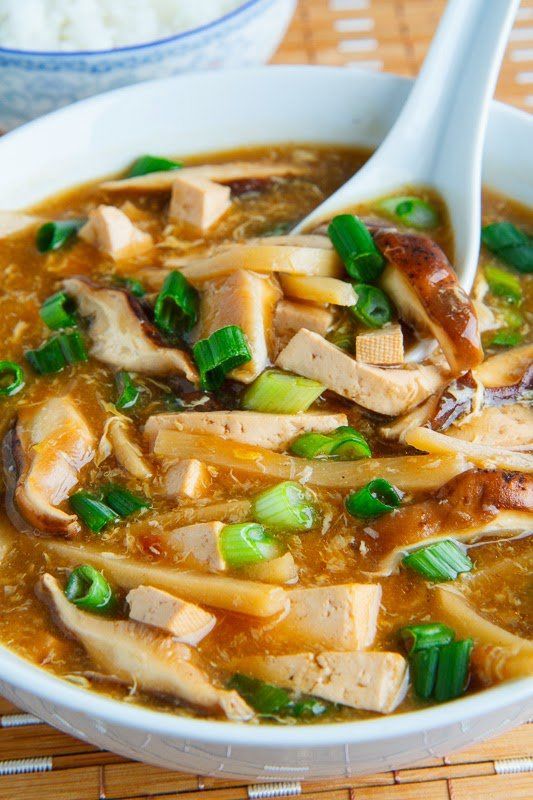 Asian mushroom soup