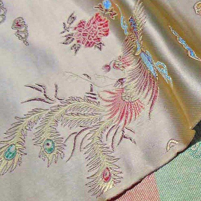 best of Print silk fabric Asian