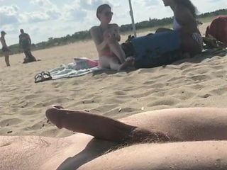 best of Masturbate penis on beach assholes hairy