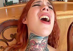 Exotic Asian Anal Whore With Tattoos Big Tits