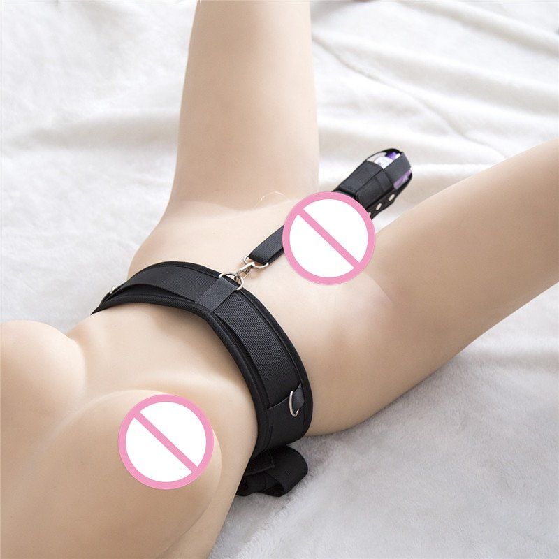 Porno photo vibrator harness