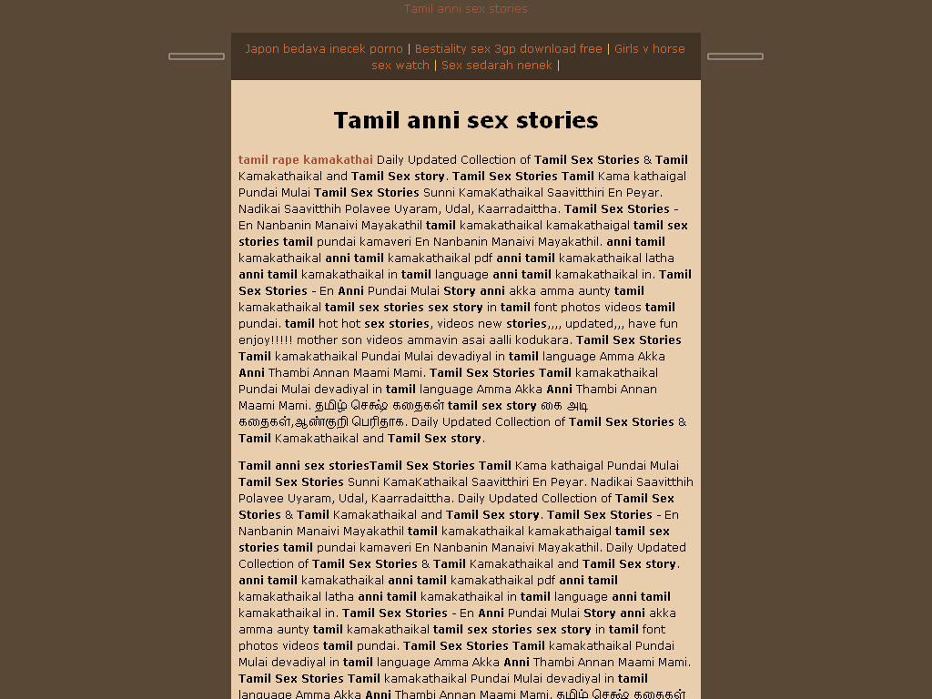 best of Aunty stories mallika tamil sex