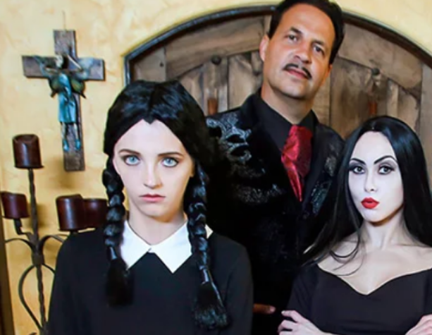best of Creepy family costume with