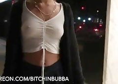 ZD reccomend braless teen with pokies pierced