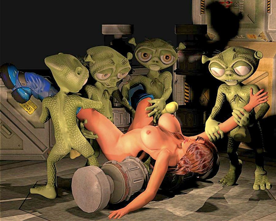 best of Alien 3d cartoon