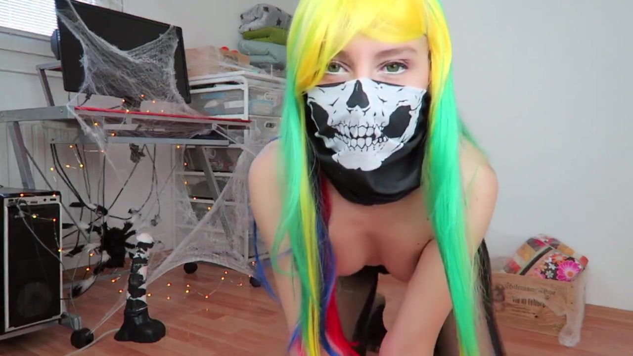 Mask wife anal