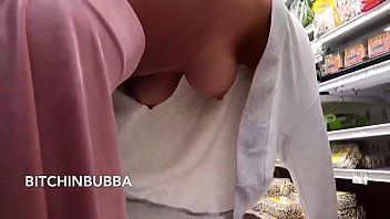 best of Shopping compilation while downblouse