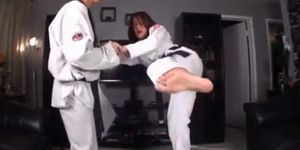 best of Karate ftf session footjob training