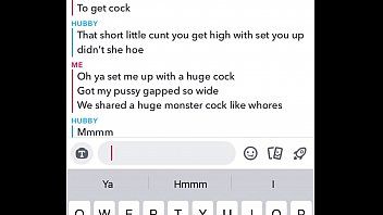 Sexting about anal