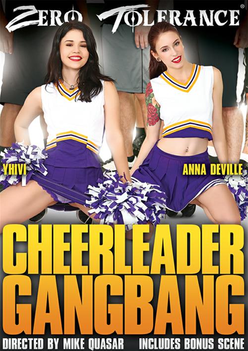 Cheerleaders gangbang