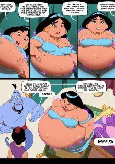 Comic weight gain