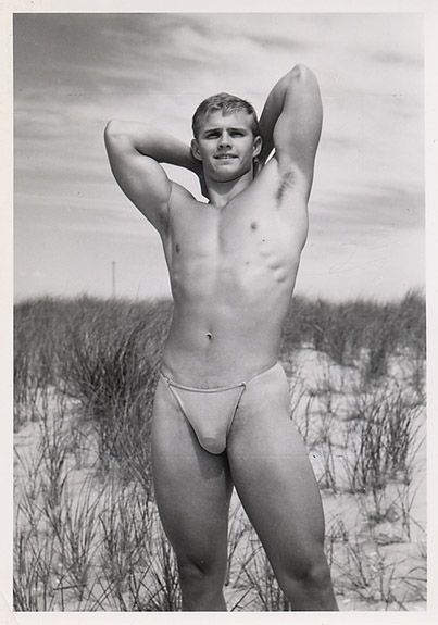 best of On Vintage beach men nude the