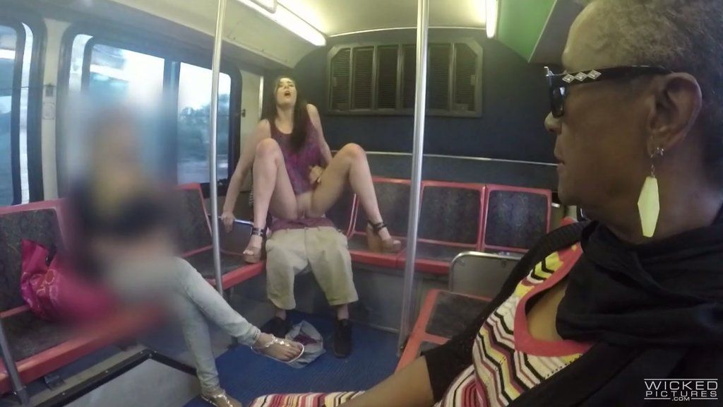 In public transportation sex pict