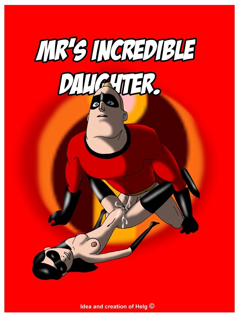 The incredibles daughter naked