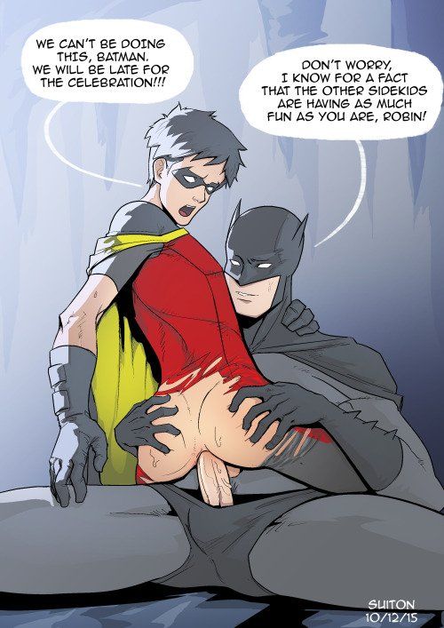 Batman and robin naked fakes