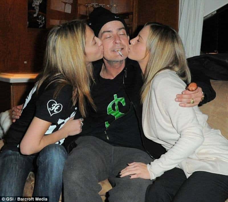 Speed reccomend threesome Charlie sheen