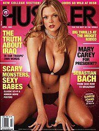 Hustler magazine black nude