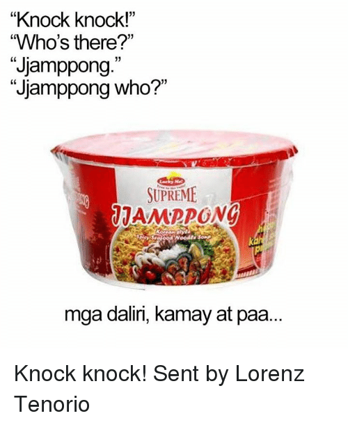 best of Tagalog jokes related Song knock knock