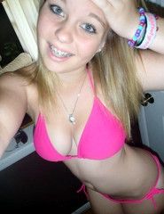 Sexy teen girls with braces