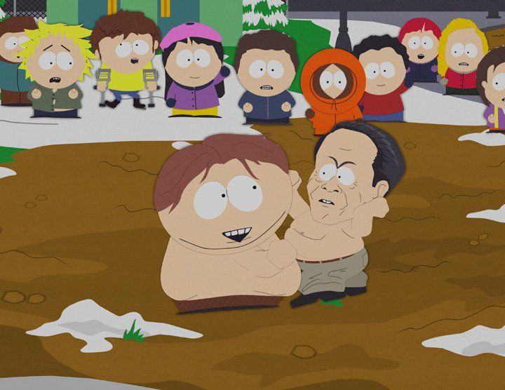 Yak recomended Bomb cartman fight hit midget n park south