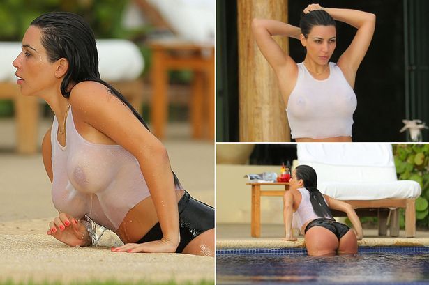 Kim kardashians wet pussy big tites