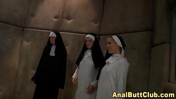 Lesbians nuns blashpemy Jesus Christ in the church