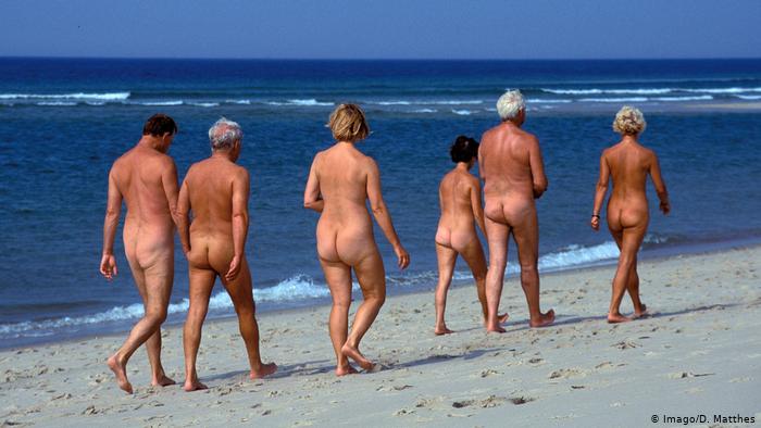 Germanys first nudist holiday flight