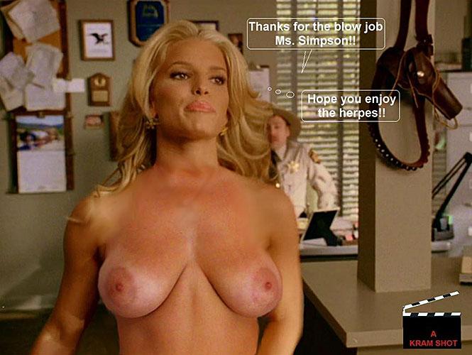 Jessica simpson naked and fucked
