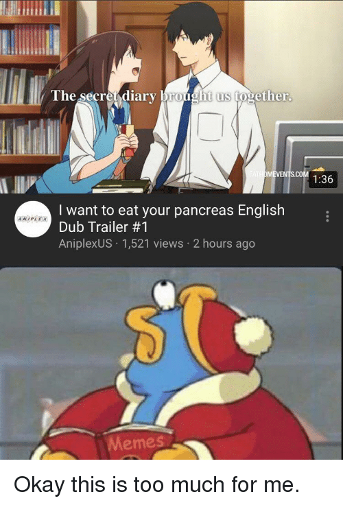 Mo reccomend want eat your pancreas